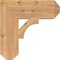 Ekena Millwork Westlake Craftsman Smooth Bracket, Western Red Cedar, 5 1/2"W x 18"D x 18"H BKT06X18X18WTL04SWR - alternate 4